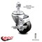 Service Caster 3 Inch Phenolic Wheel Swivel 12mm Threaded Stem Caster with Brake SCC SCC-TS20S314-PHS-TLB-M1215 - alternate 4